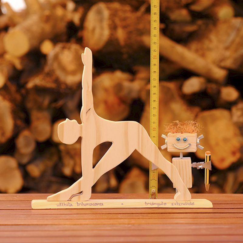 Postura de yoga "El Árbol"