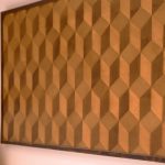 Cuadro tridimensional de madera