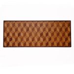 Cuadro de madera de castaño, con efecto tridimensional