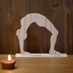 Postura de yoga "El puente"