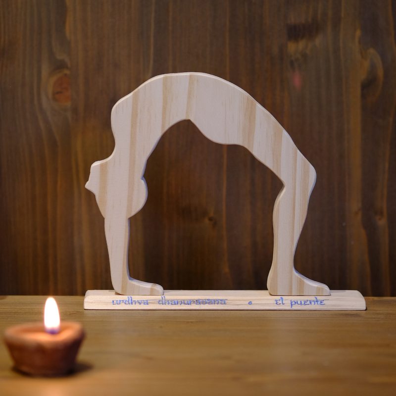 Postura de yoga "El puente"