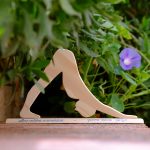 Postura de yoga "El perro boca abajo"