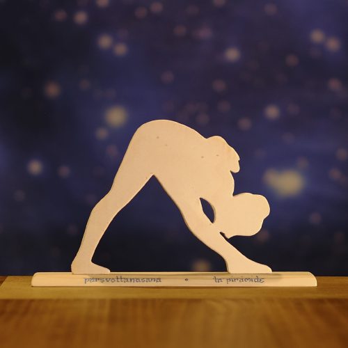 Postura de yoga "La Pirámide"