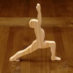 Postura de yoga "El Guerrero I"