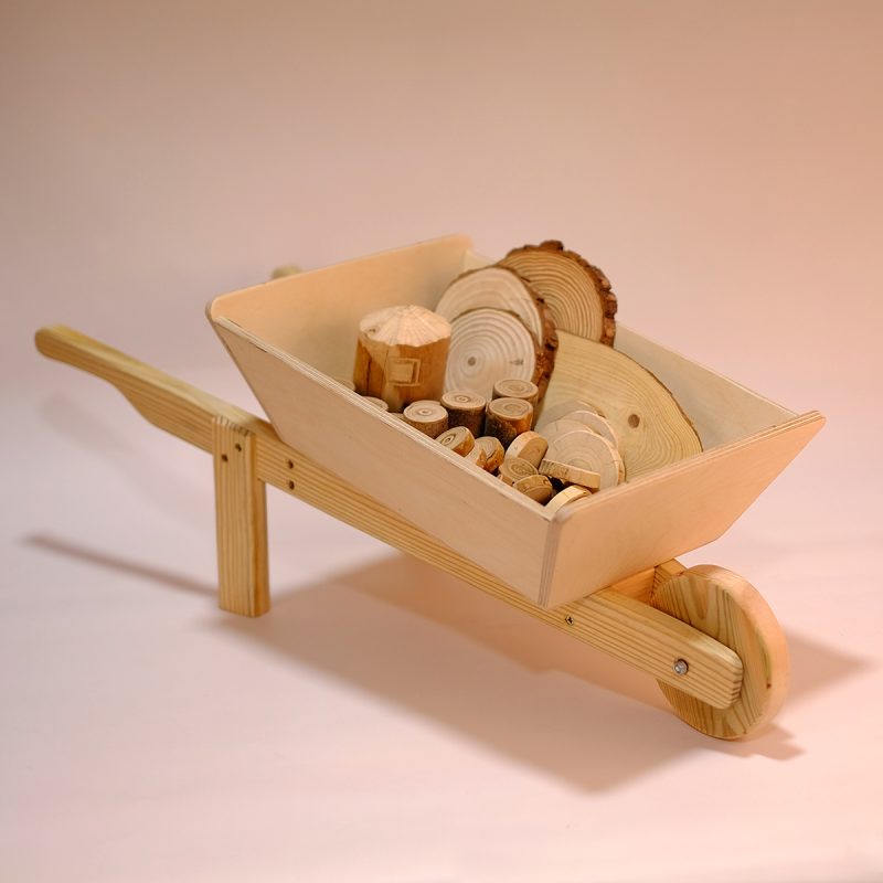 Carretilla con carga