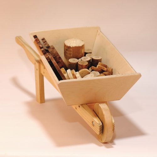 Carretilla con carga