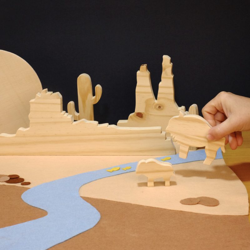 Mini mundo "Palo-Oeste"