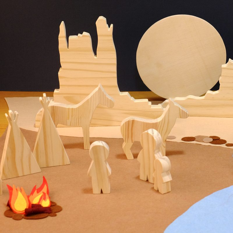 Mini mundo "Palo-Oeste"