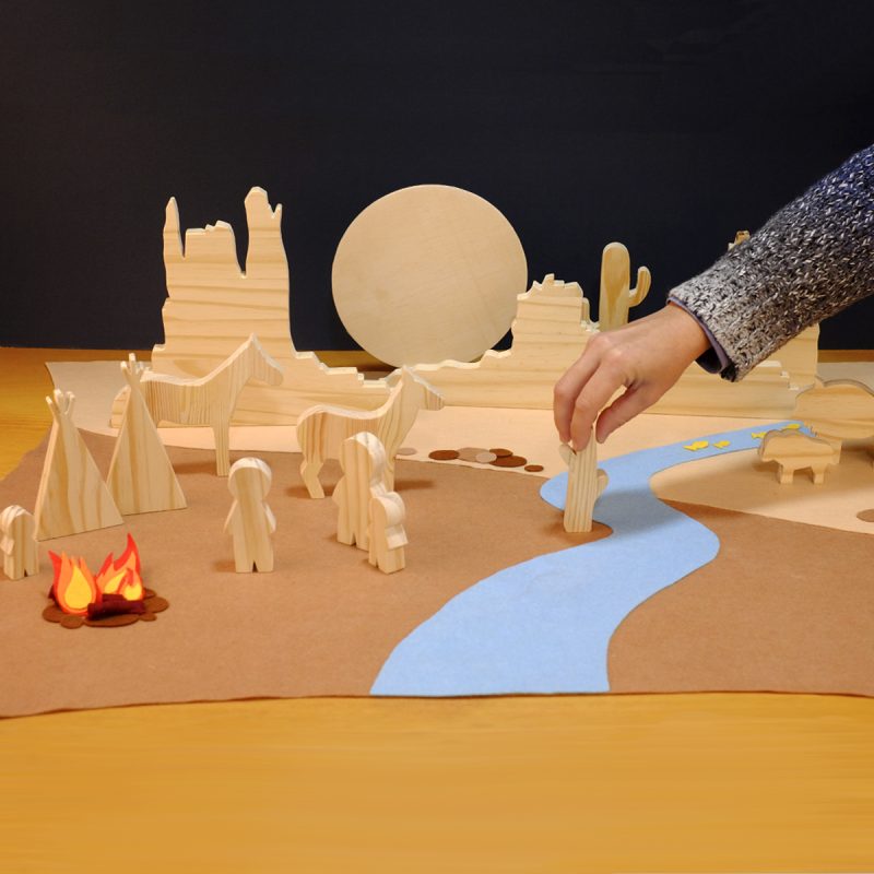 Mini mundo "Palo-Oeste"