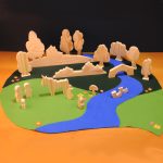 Mini mundo "Palo-Bosque"