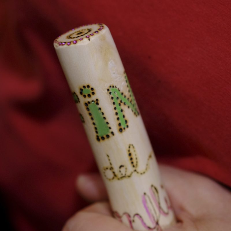 Tótem "Fin del conflicto"