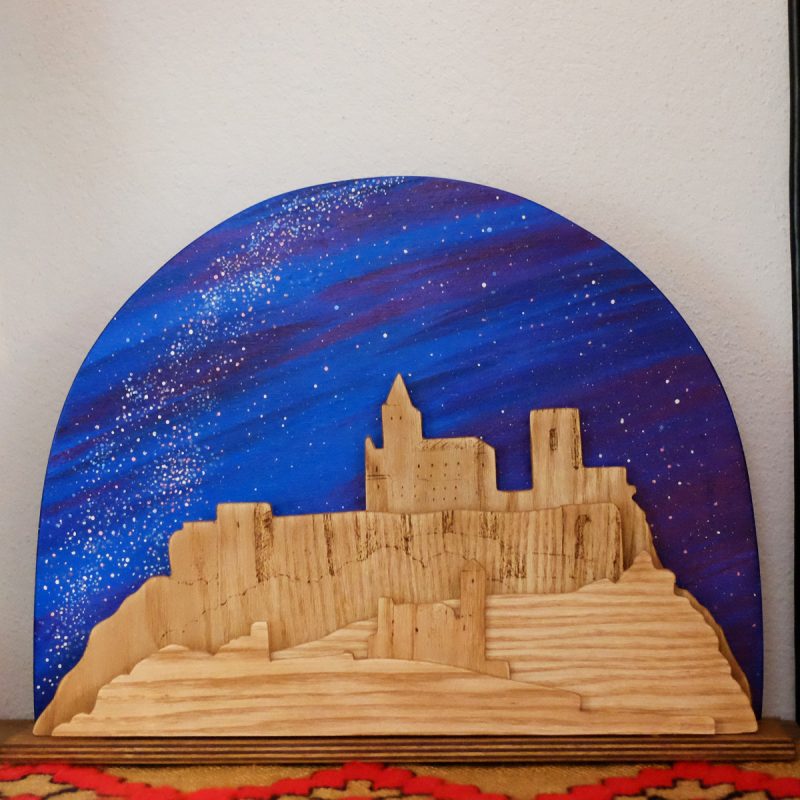 Regalo de Alcalá la Real: un cuadro tridimensional e iluminado.