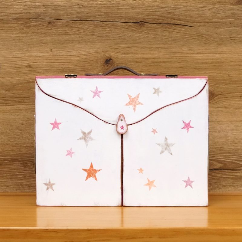 Kamishibai A4, formato pequeño, visto de frente