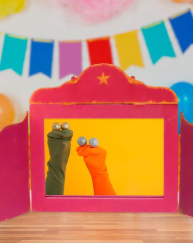 Kamishibai como teatro de marionetas